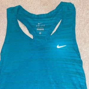 Teal Dry-Fit Nike Tank